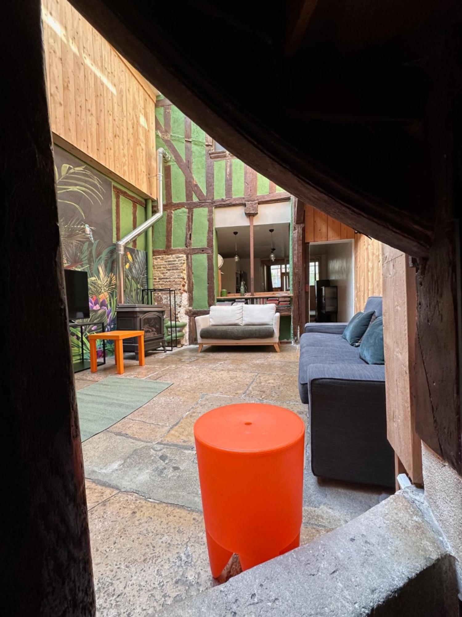 Maison Atypique En Centre-Ville Troyes Ngoại thất bức ảnh